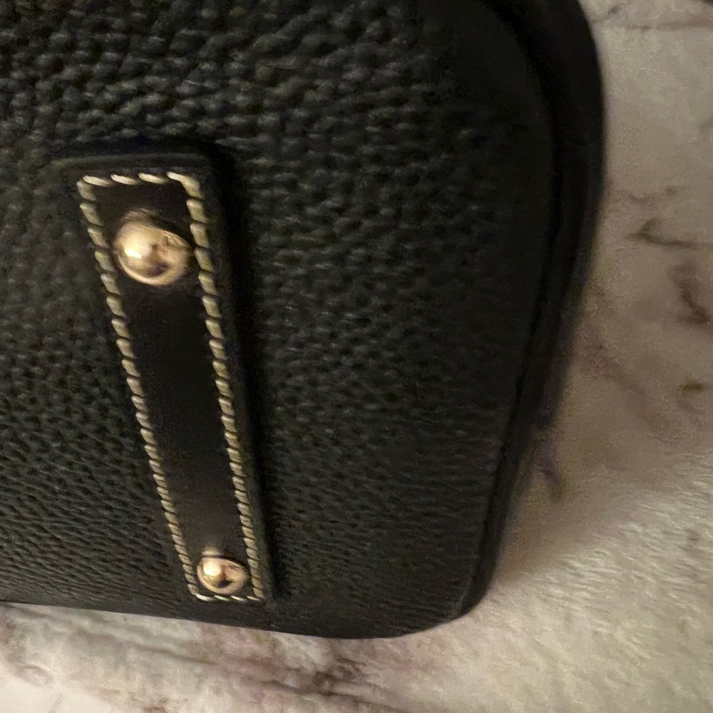 Dooney & Bourke large satchel Black/Black EUC - Picture 9 of 10